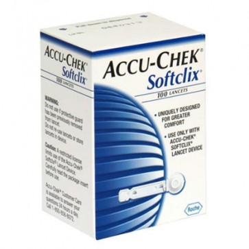 Accu-Chek Softclix lancet steriel, doos 200 stuks.