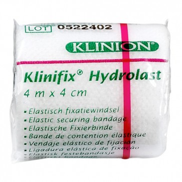 Klinion Hydrolast fixatiewindsel 4 mtr x 4 cm 