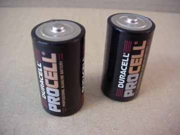 Set batterijen 2 x LR14 voor batterijhandvat