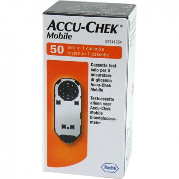 Accu-Chek Mobile teststrips 50 stuks