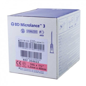 B-D Microlance injectienaald steriel doos 100 stuks