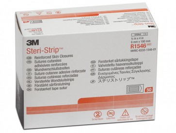 3M Steri-Strip 6,0 x 100 mm oranje - 50 x 10 strips