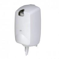 Minirol dispenser wit, 1 stuks