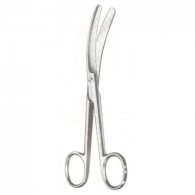 Navelstrengschaar Busch 16 cm gebogen