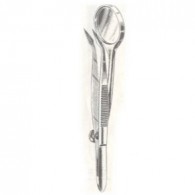 Splinterpincet 8 cm met loupe