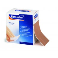 Hansaplast Universeel waterbestendig  5 mtr. x 6 cm, 1 doos