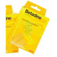 Betadine wondpleister 1 mtr. x 6 cm, 1 doos