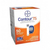 Bayer Contour TS teststrips, 50 stuks