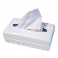 Tissue dispenser wit, 1 stuks