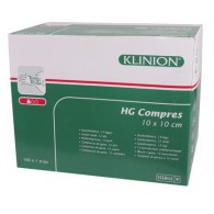 Klinion HG Kompres steriel 10 x 10 cm - 8 laags, 100 stuks