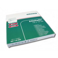 Klinitulle ( Unitulle ) paraffine kompres 10 x 10 cm, doos 10 stuks