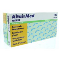 AltairMed nitril handschoen poedervrij EN 374-1 small, doos 100 stuks