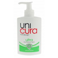 Unicura zeep met pompje, 250 ml